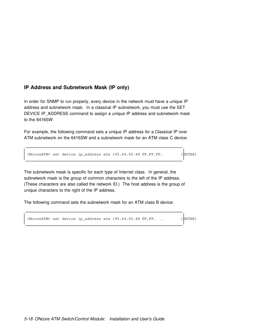 3Com 6416SW manual IP only, Device 