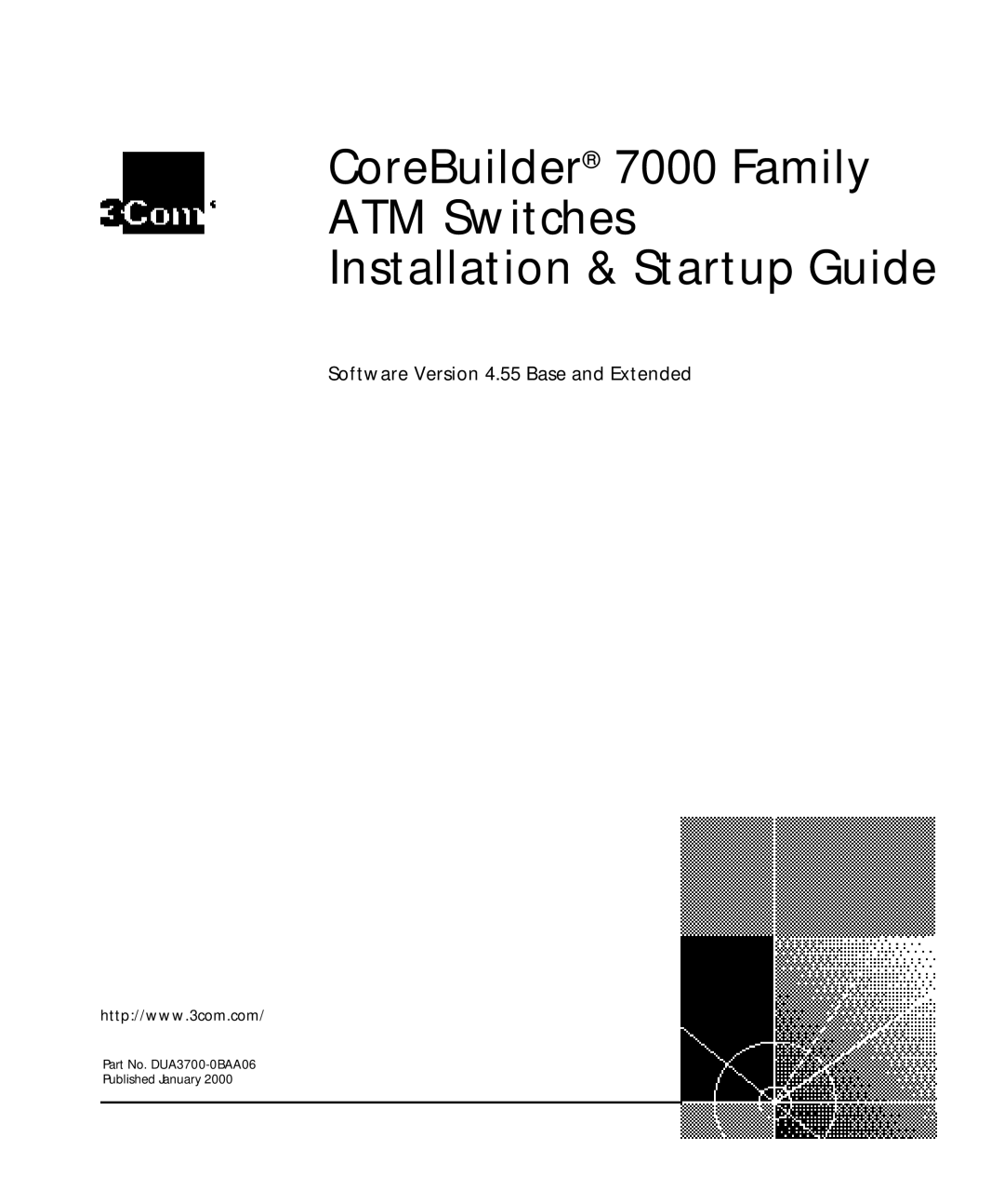 3Com 7000 manual Software Version 4.55 Base and Extended 