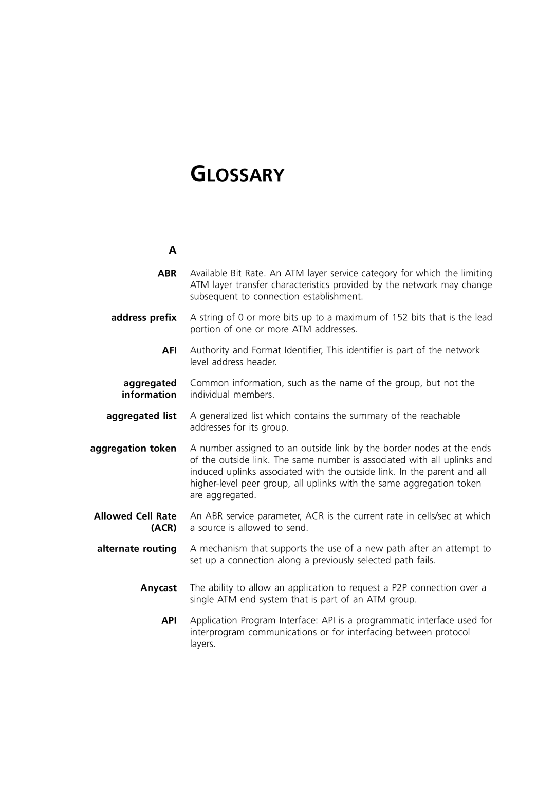 3Com 7000 manual Glossary 