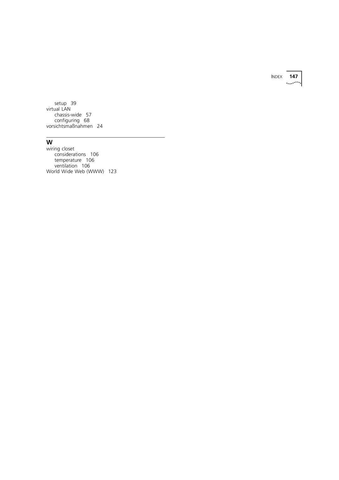 3Com 7000 manual Setup 39 virtual LAN 