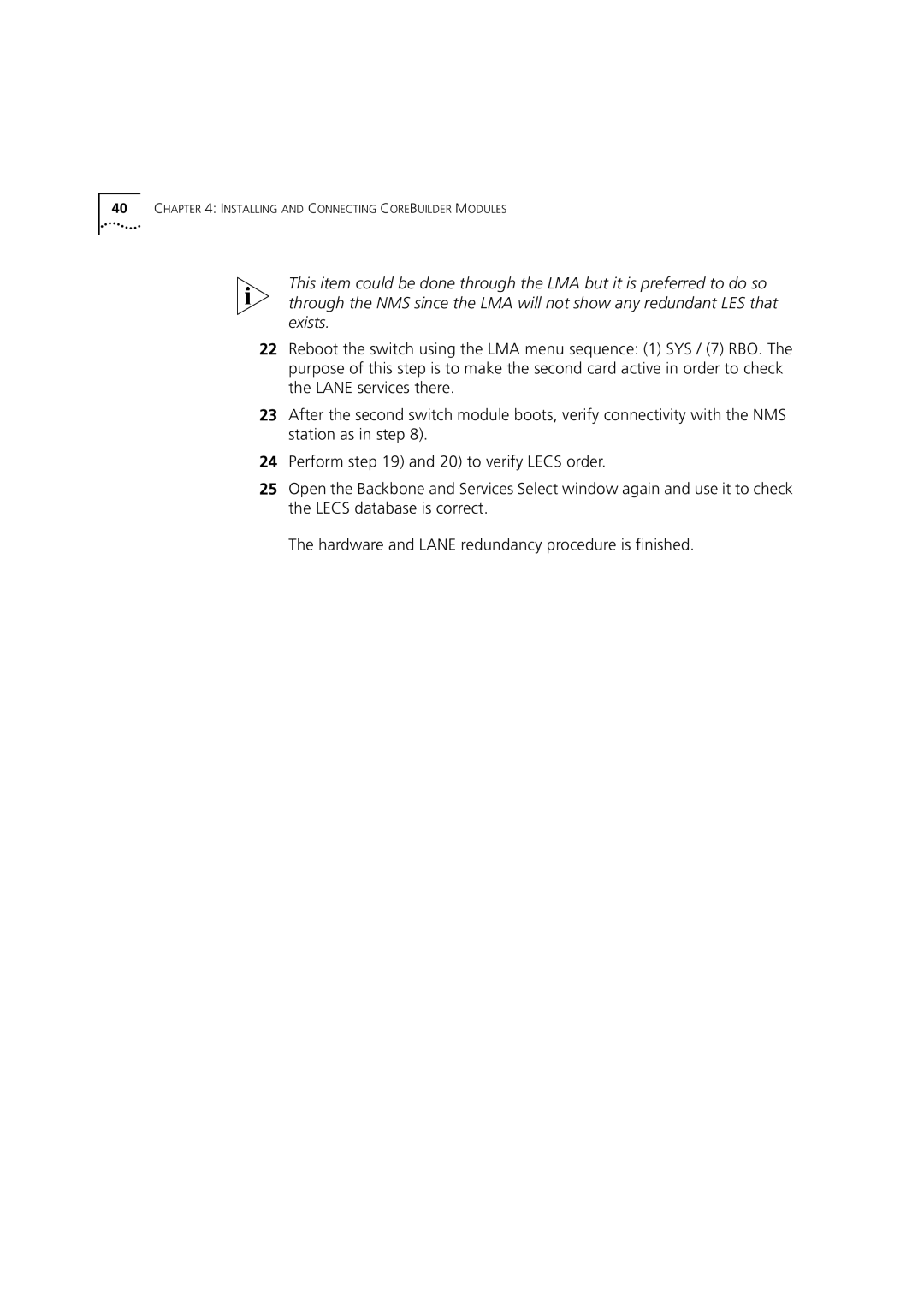 3Com 7000 manual Installing and Connecting Corebuilder Modules 