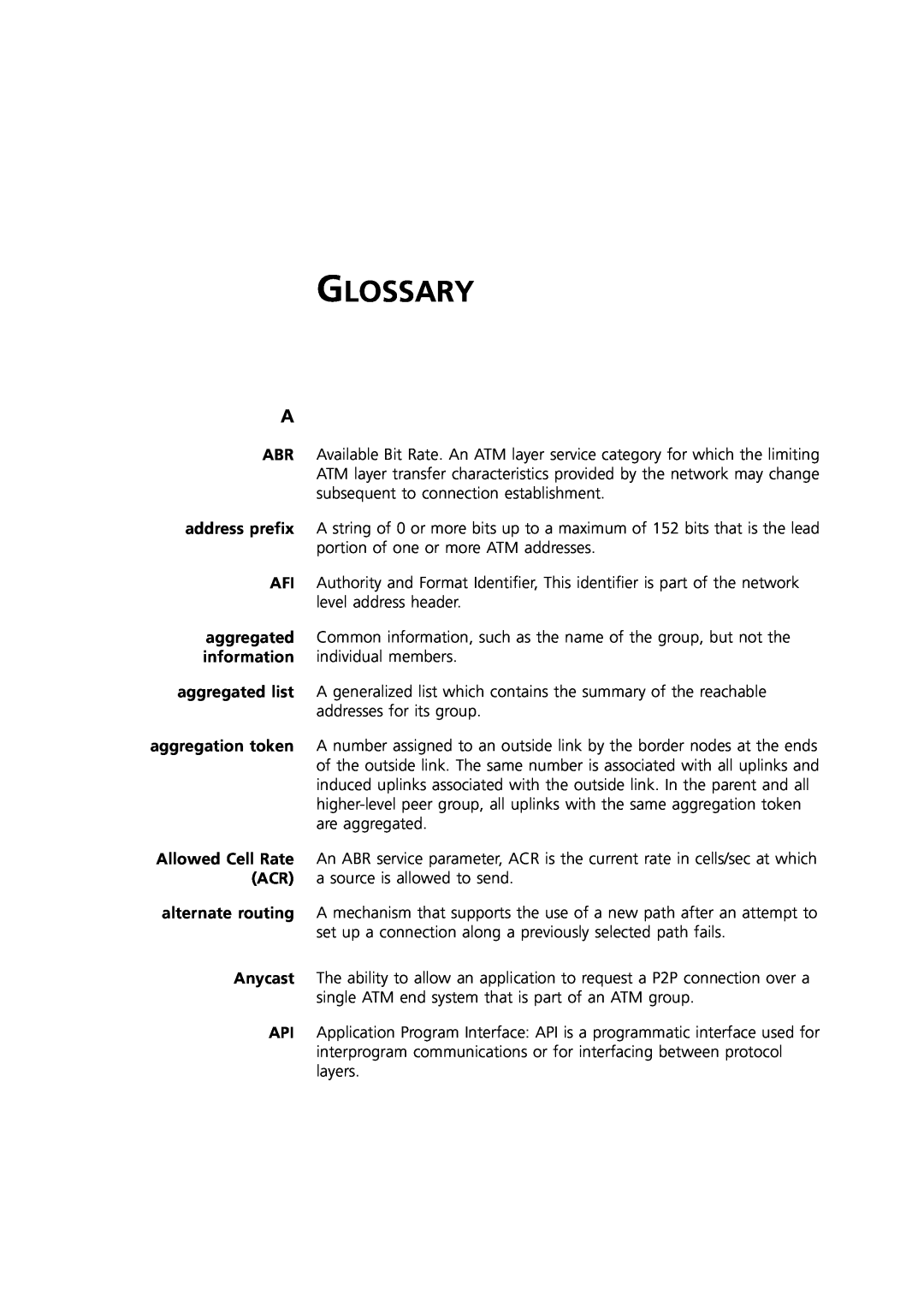 3Com 7000 manual Glossary 