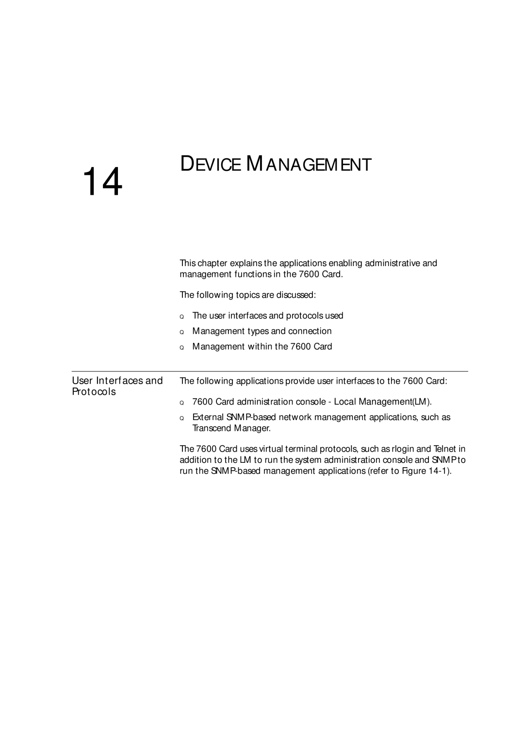 3Com 7600 manual Device Management, Protocols 