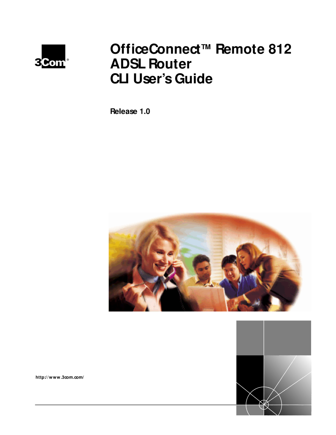 3Com 812 manual OfficeConnectTM Remote Adsl Router CLI User’s Guide, Release 