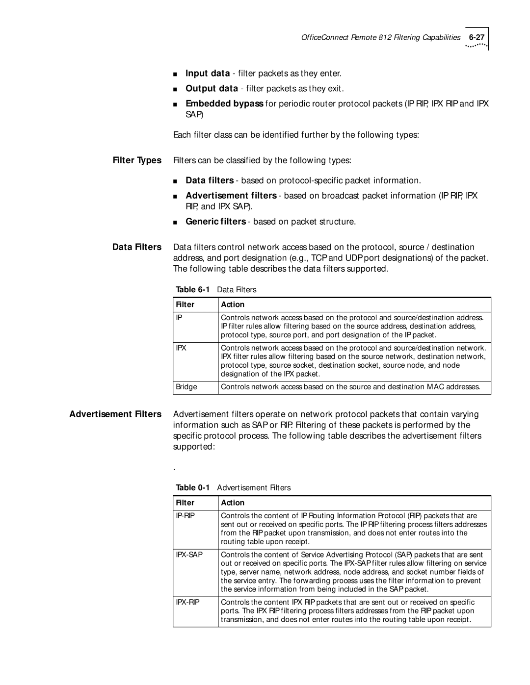 3Com 812 manual Ip-Rip, Ipx-Sap, Ipx-Rip 