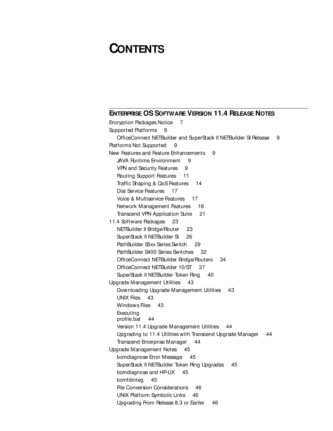 3Com C36460T, 86-0621-000 software manual Contents 