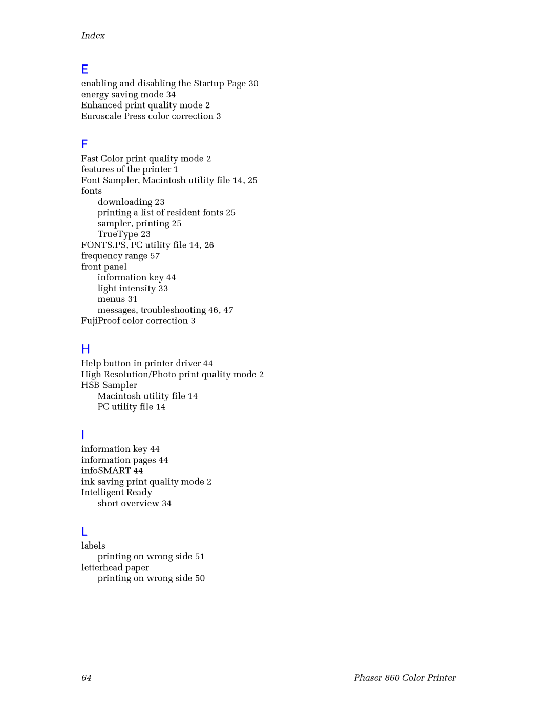 3Com 860 manual Index 