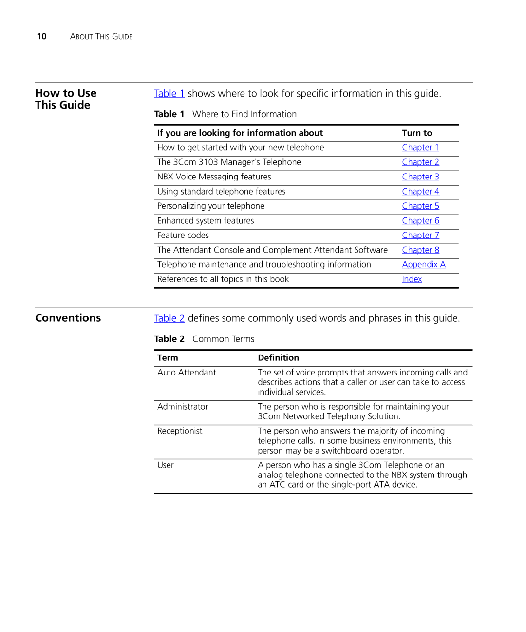 3Com 900-0208 manual How to Use, This Guide, Conventions, Shows where to look for specific information in this guide 