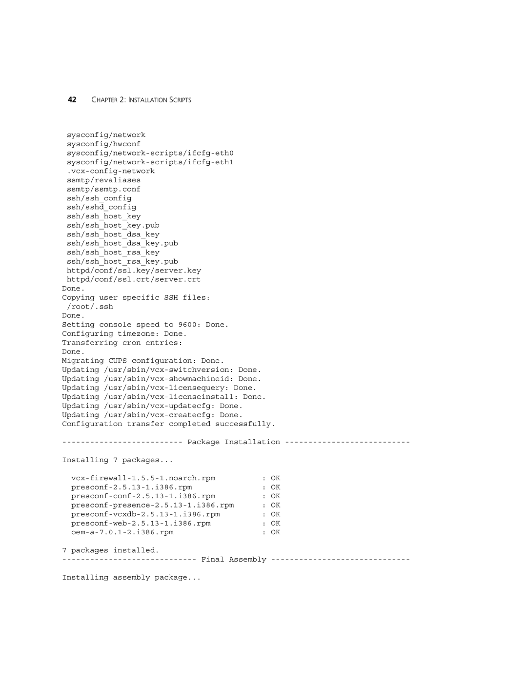 3Com 900-0368-01 manual Installation Scripts 