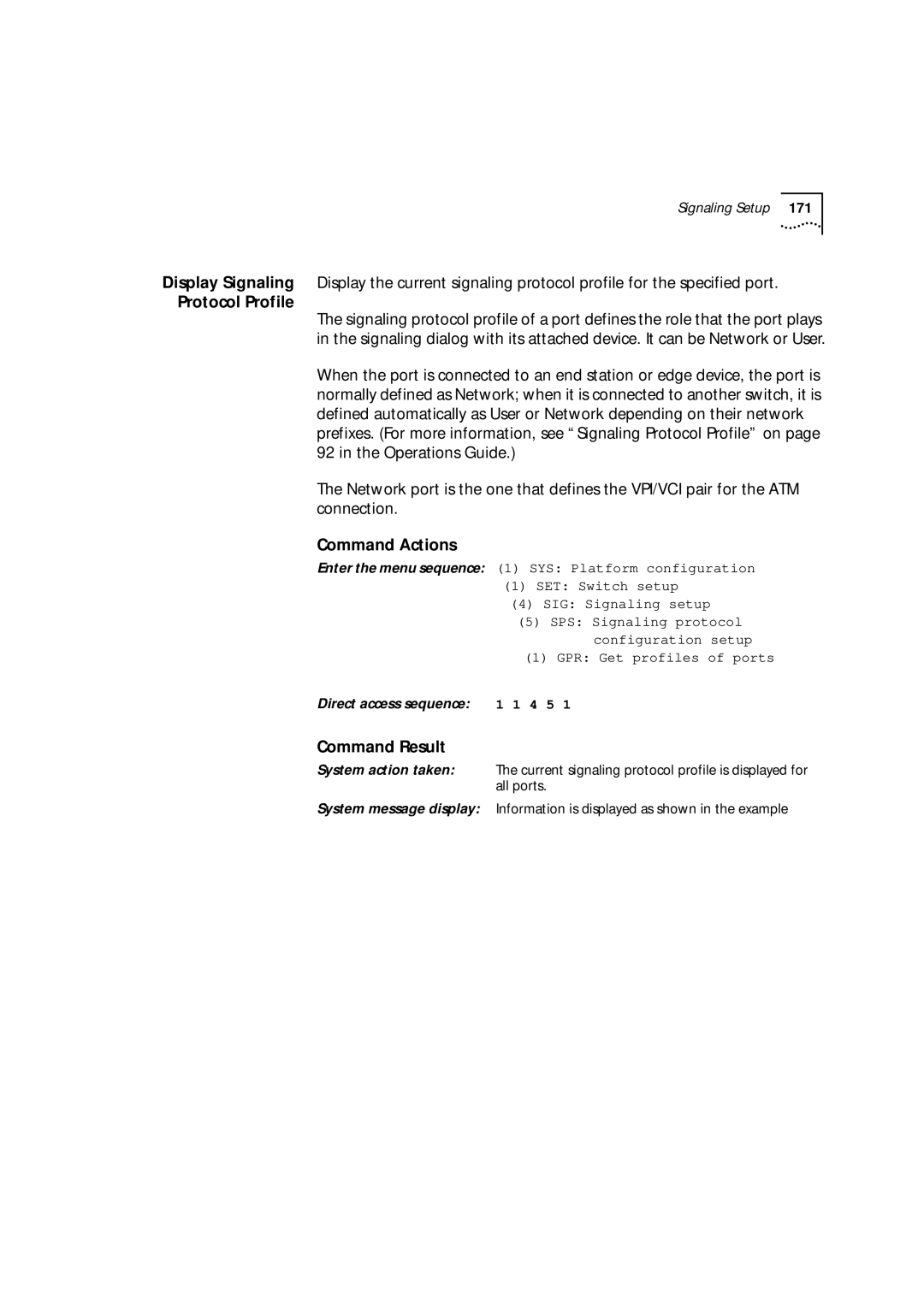 3Com 9000 manual Protocol Profile 