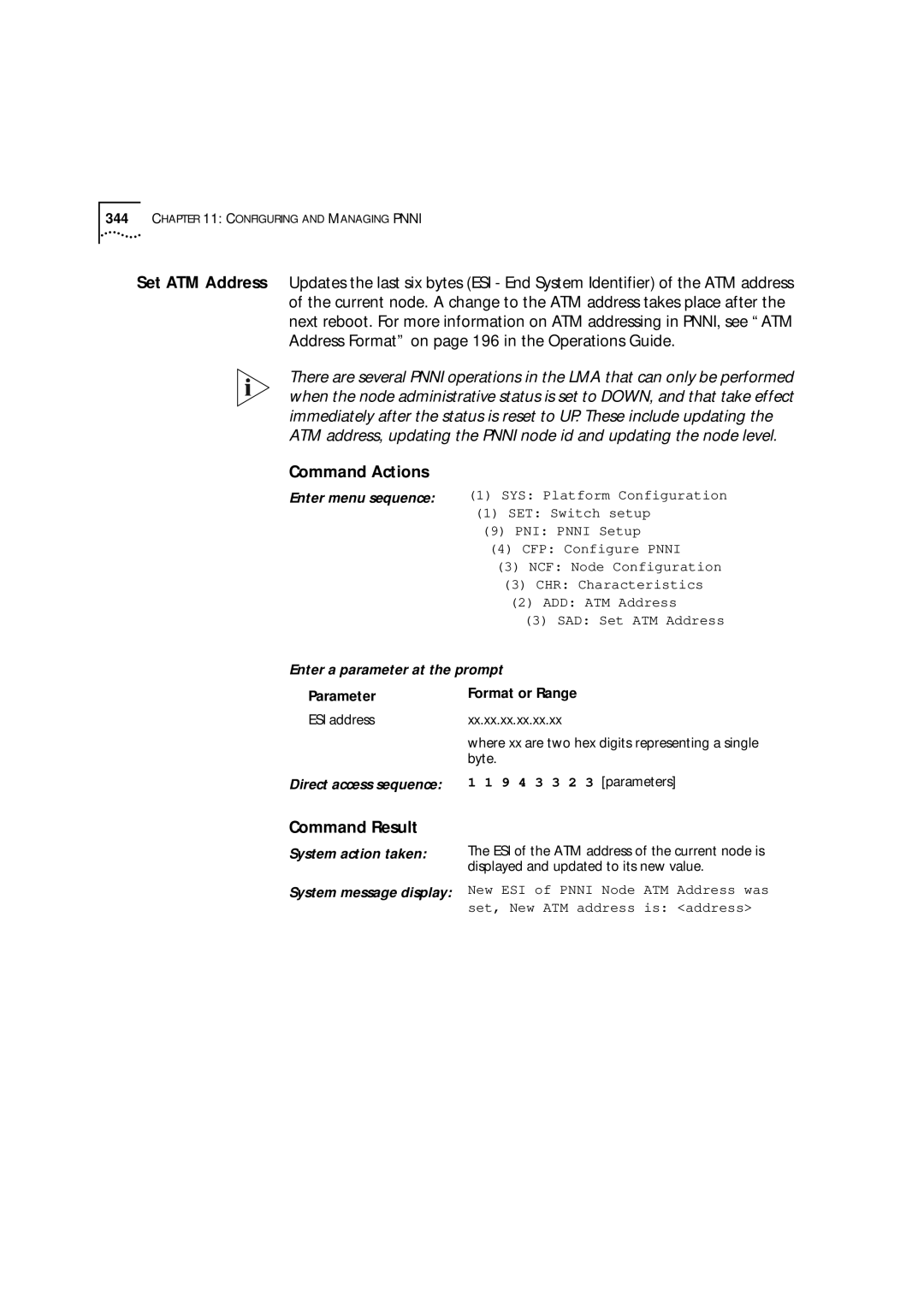 3Com 9000 manual 9 4 3 3 2 3 parameters 