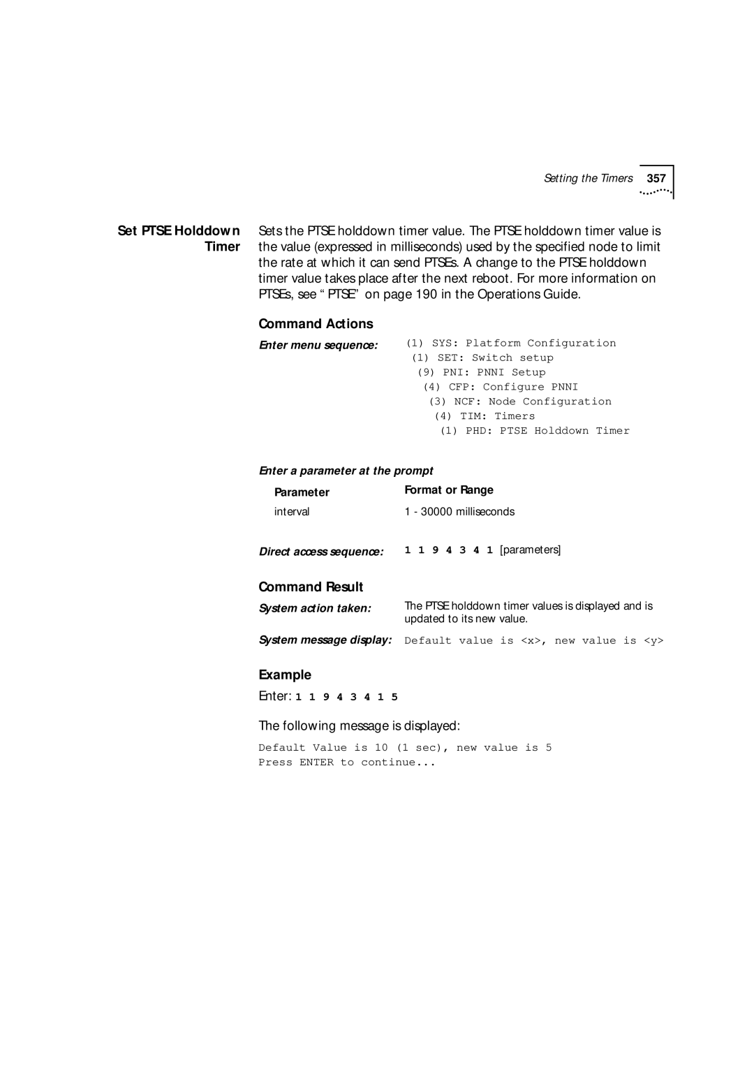 3Com 9000 manual 9 4 3 4 1 parameters 