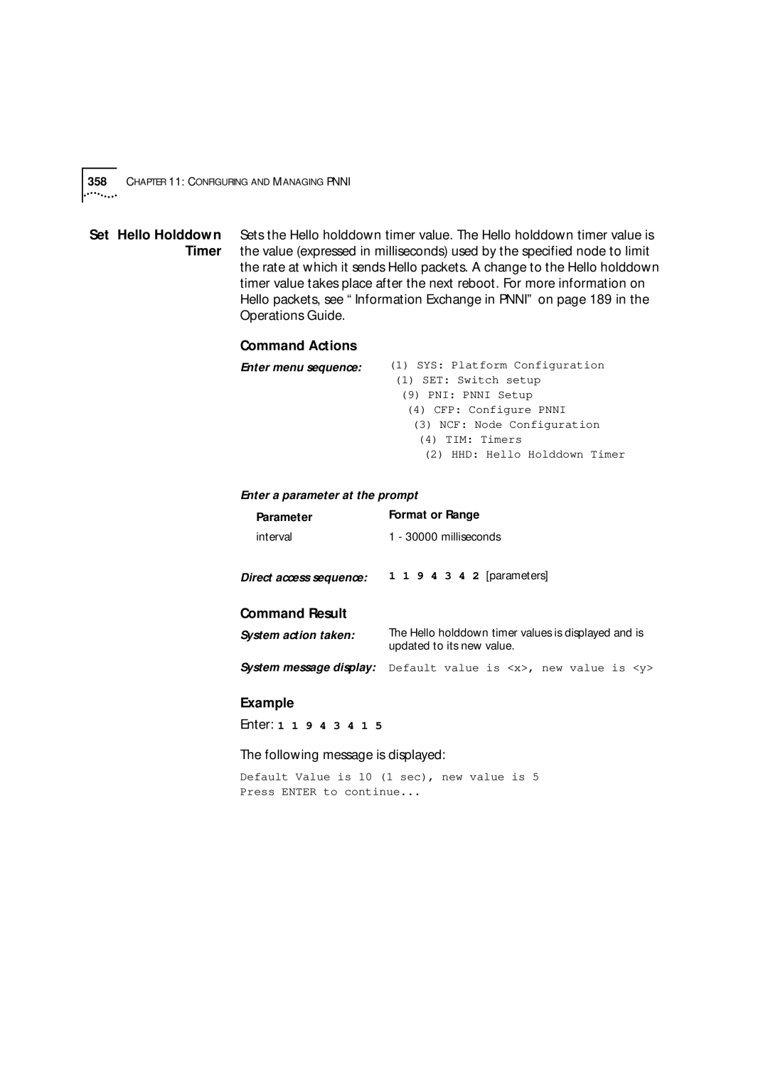 3Com 9000 manual 9 4 3 4 2 parameters 