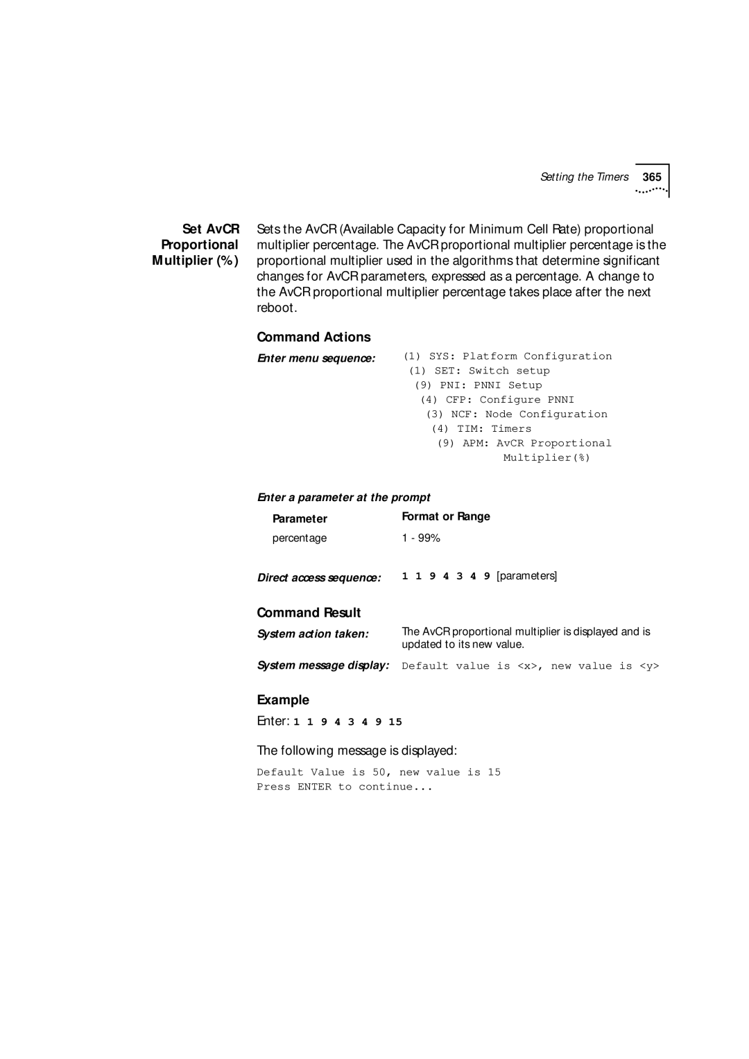 3Com 9000 manual 9 4 3 4 9 parameters 