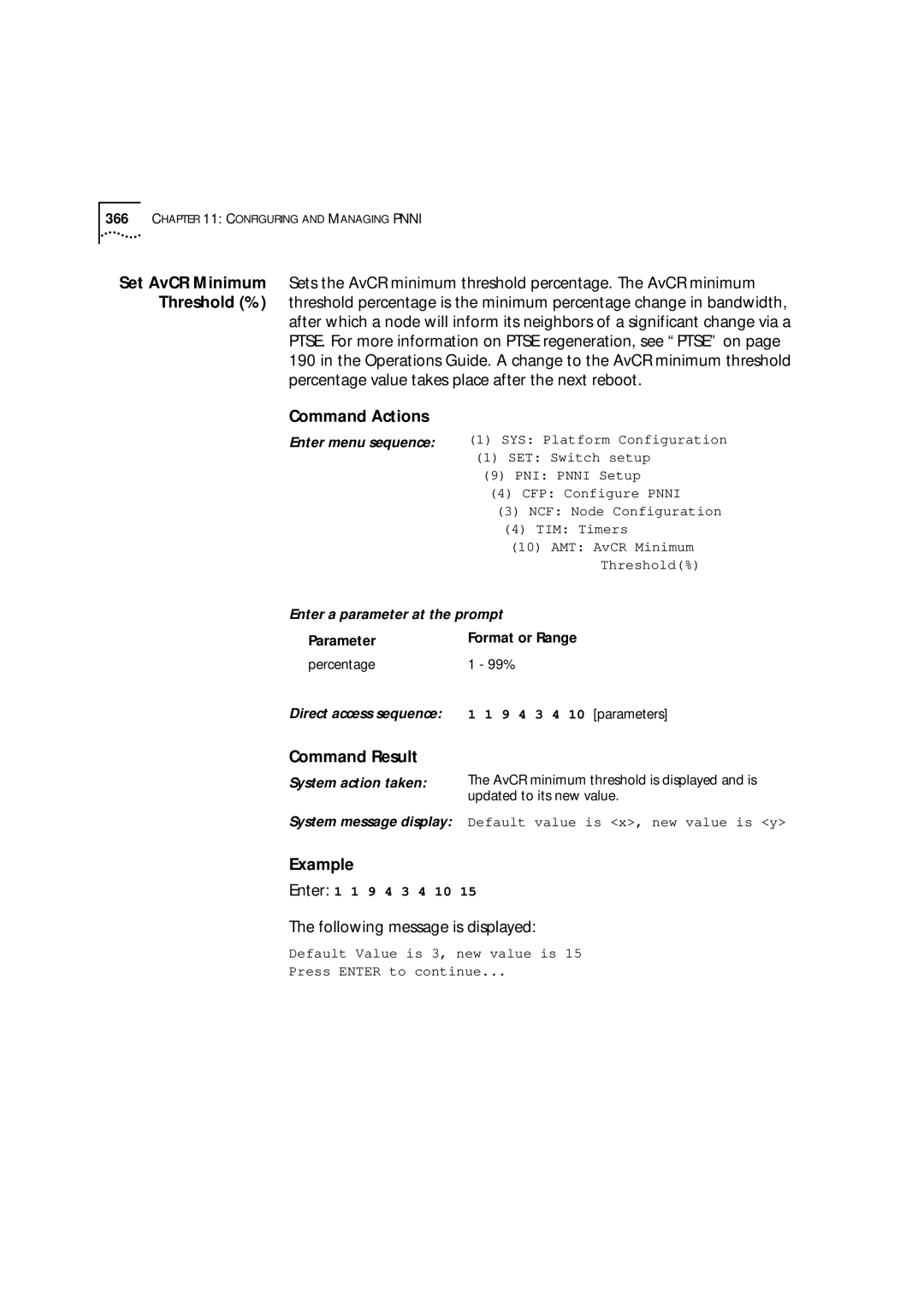 3Com 9000 manual 9 4 3 4 10 parameters 