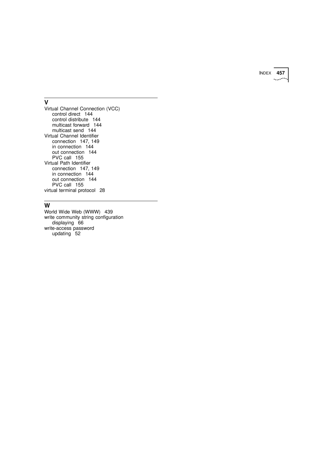 3Com 9000 manual Displaying 66 write-access password updating 