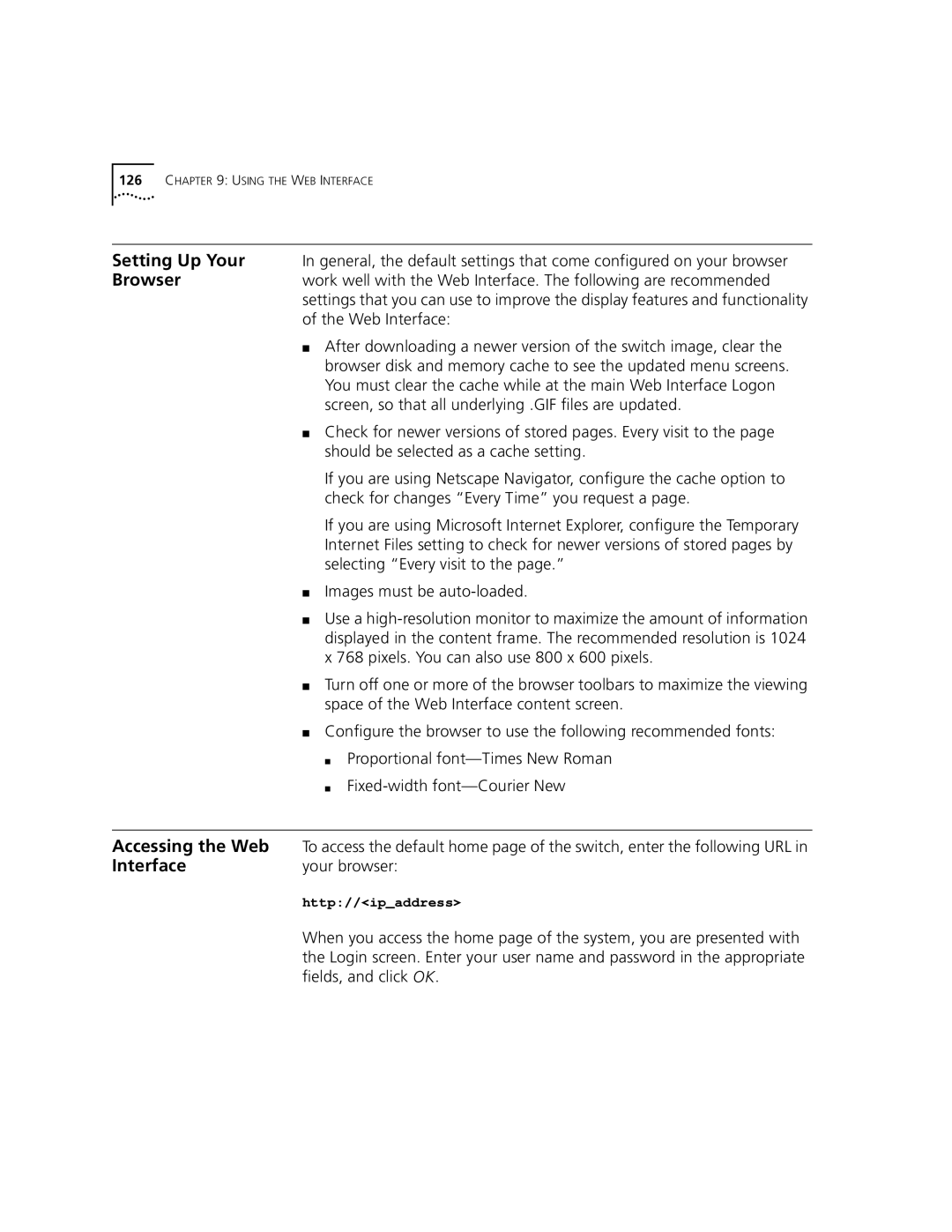 3Com 9100 manual Setting Up Your, Browser, Accessing the Web 