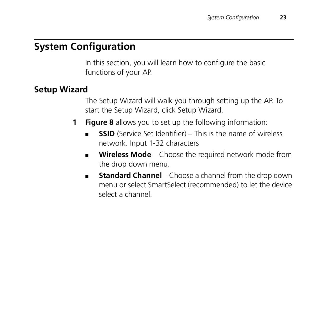 3Com 9150, 9550 manual System Configuration, Setup Wizard 