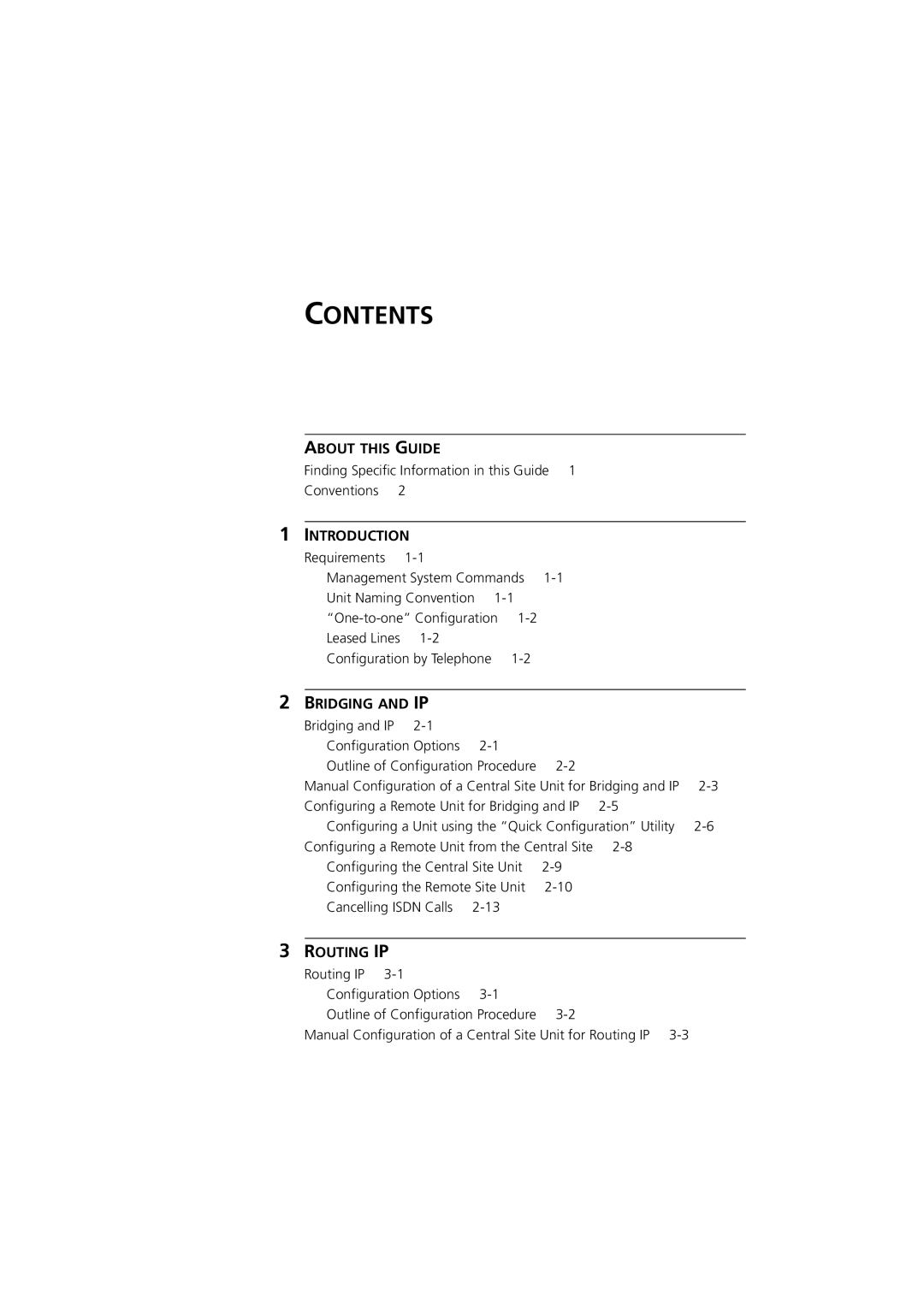 3Com 980-000077/002 manual Contents 