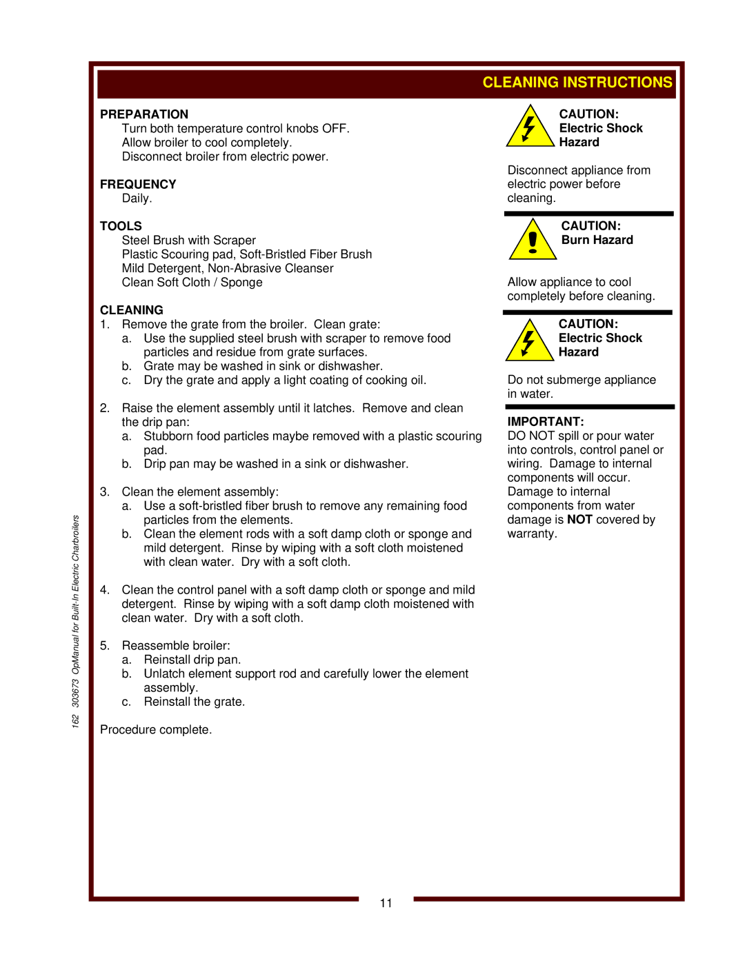 3Com B-406, B-446, B-506 operation manual Burn Hazard 