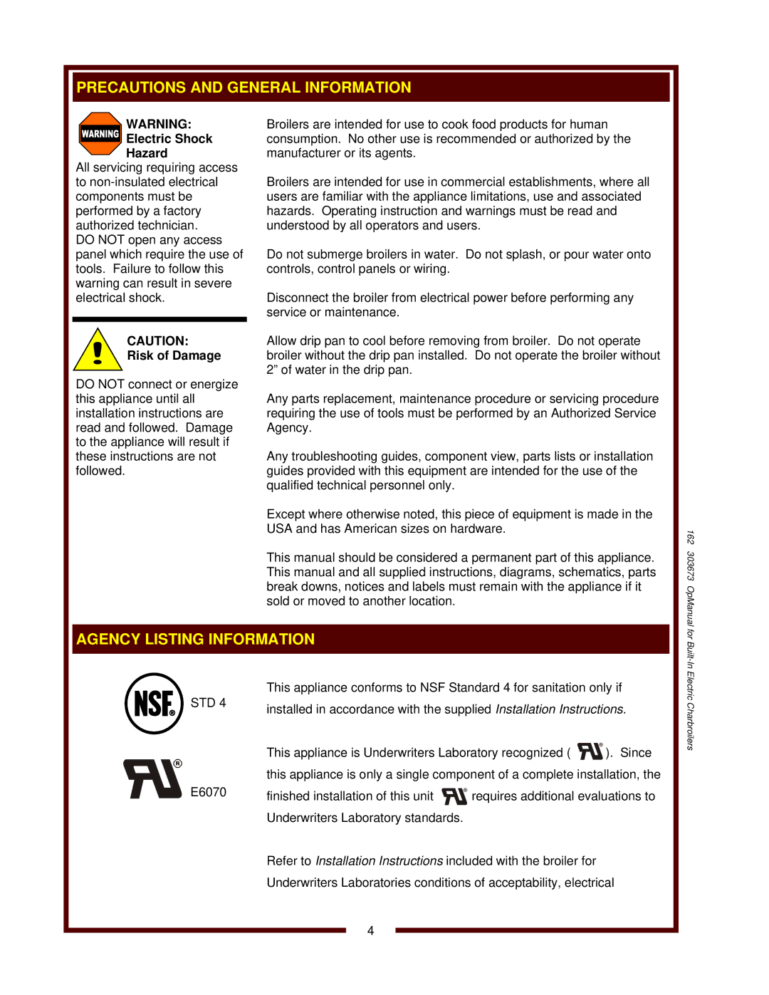 3Com B-446, B-406, B-506 operation manual Agency Listing Information 