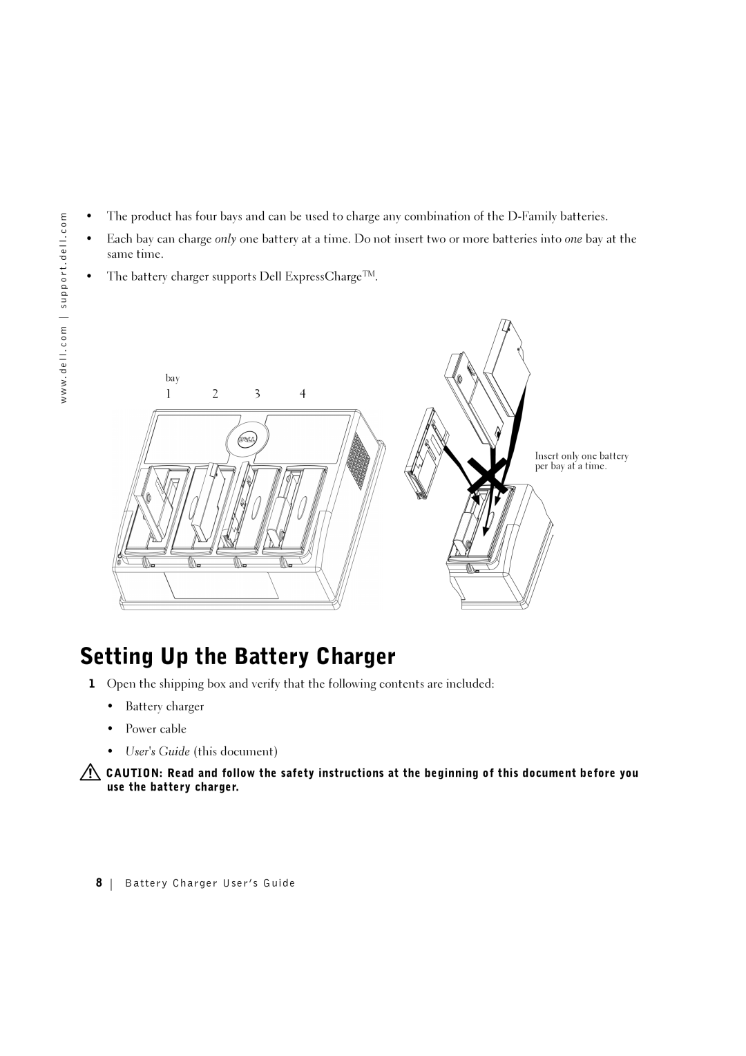 3Com CHRG01L manual Setting Up the Battery Charger 