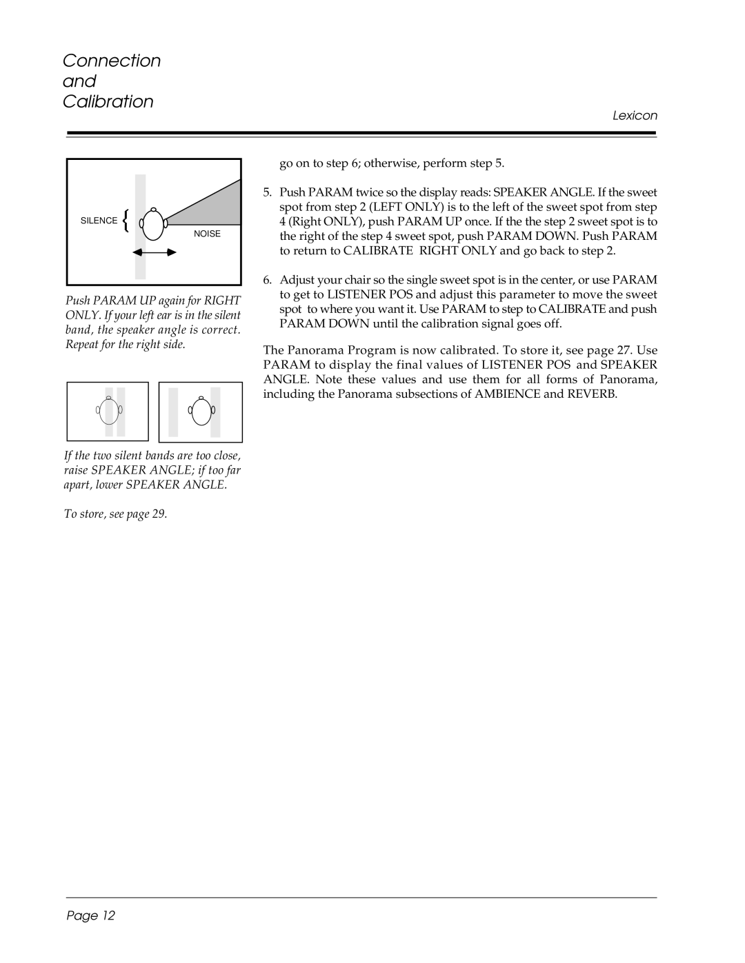 3Com CP-1 owner manual Silence Noise 