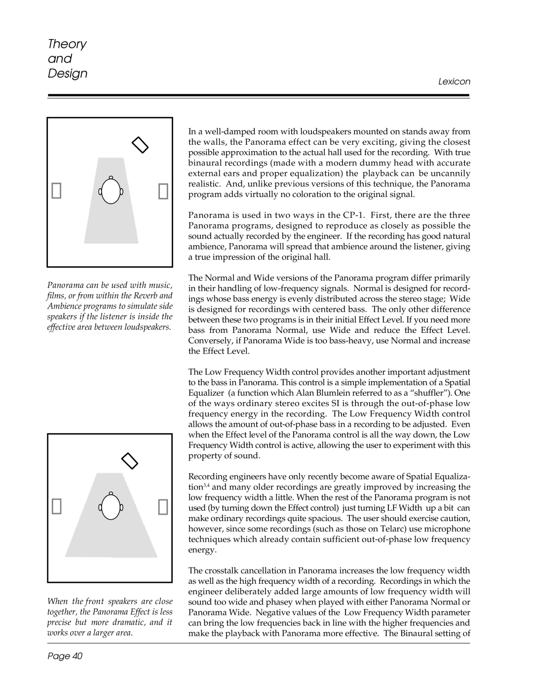 3Com CP-1 owner manual Theory and Design 