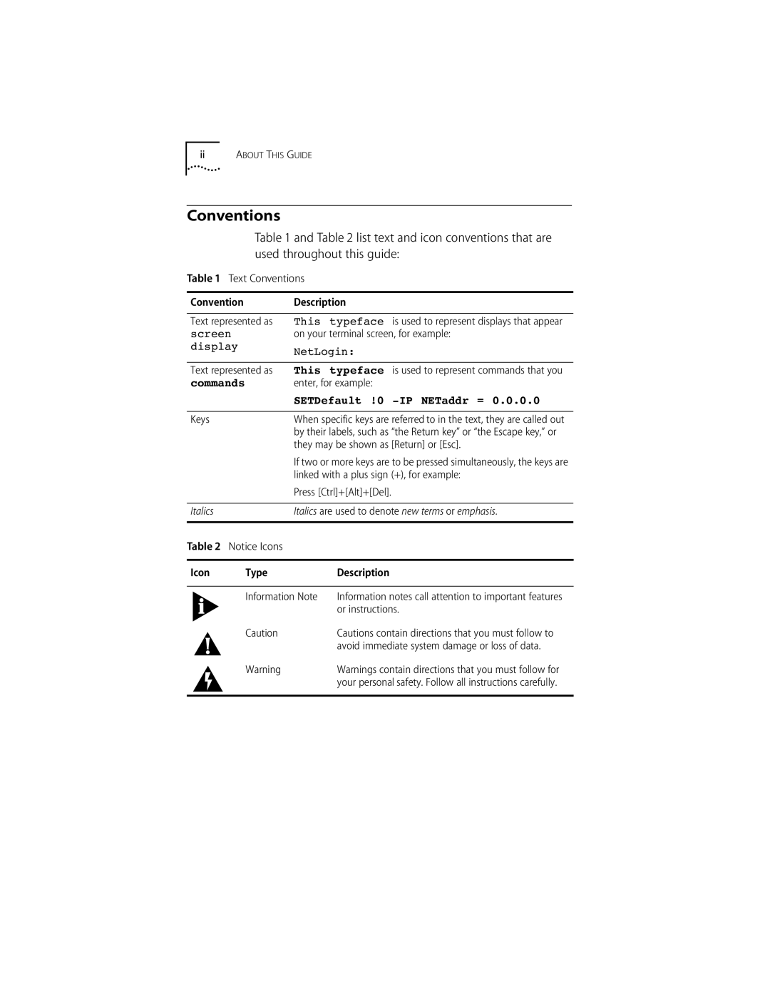 3Com DIGITAL MODEM manual Conventions 