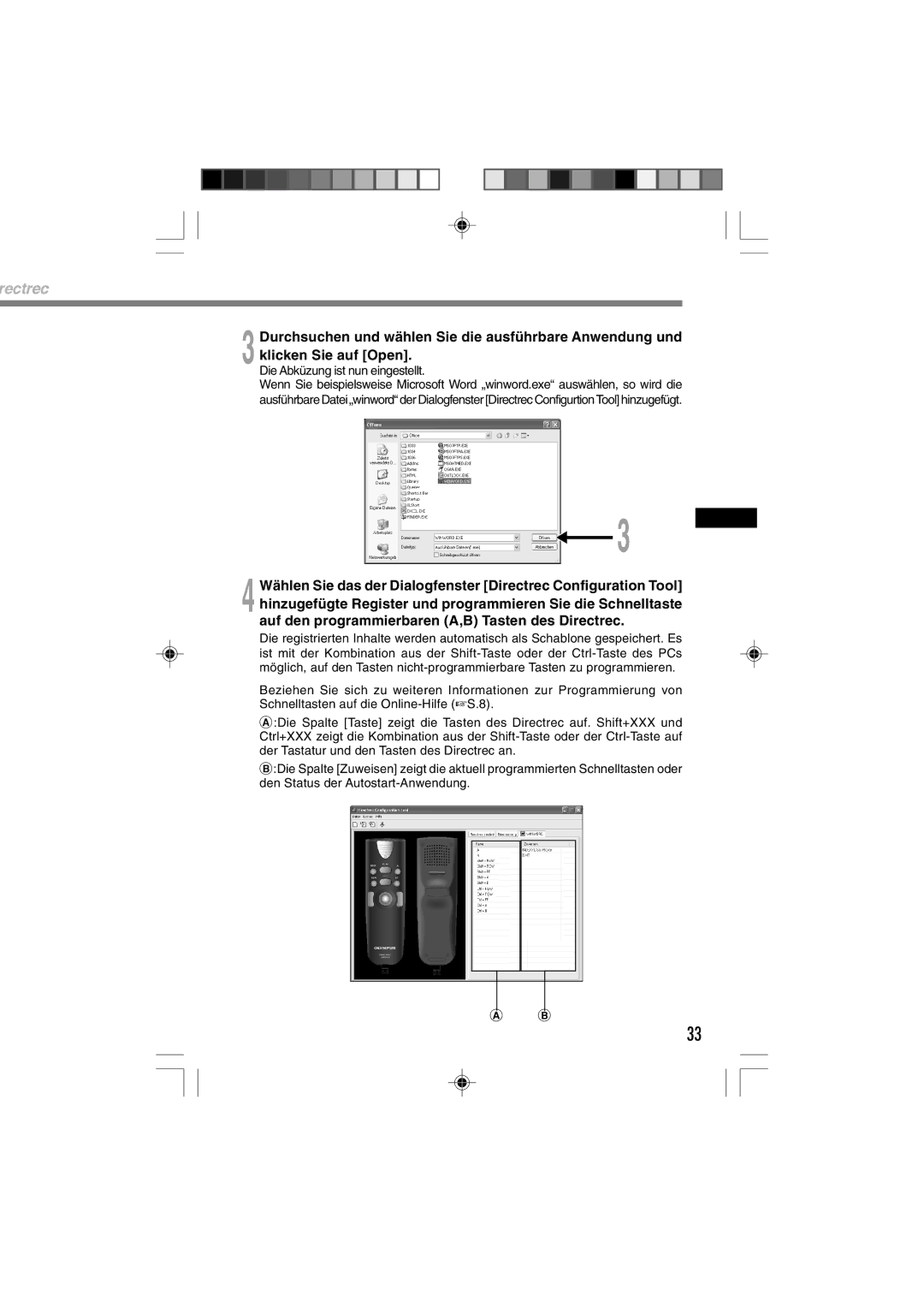 3Com DR-1000 manual Die Abküzung ist nun eingestellt 