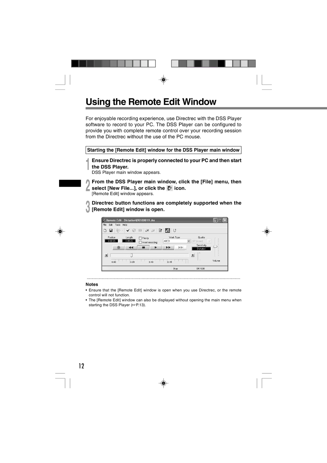 3Com DR-1000 manual Using the Remote Edit Window 