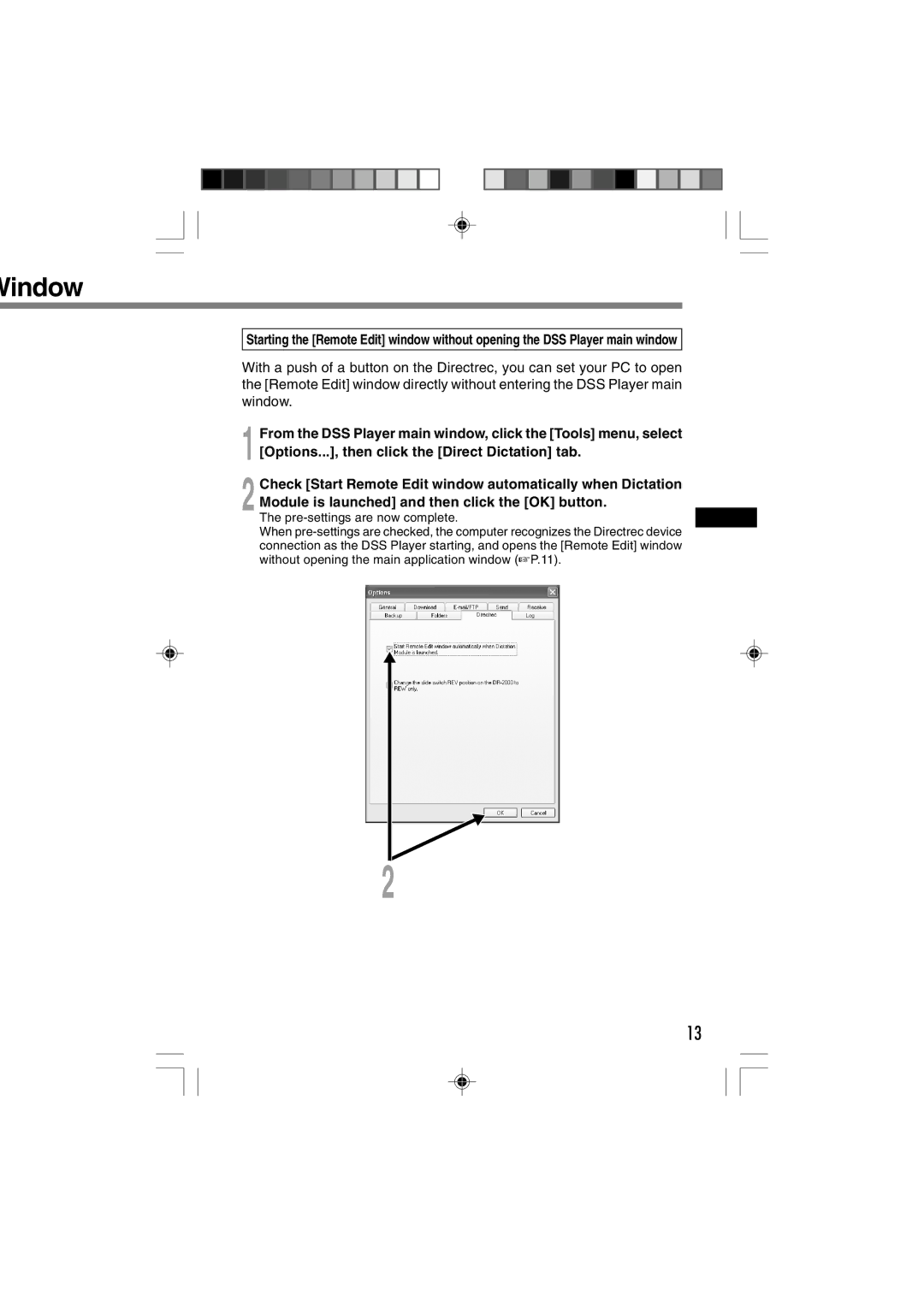 3Com DR-1000 manual Window 