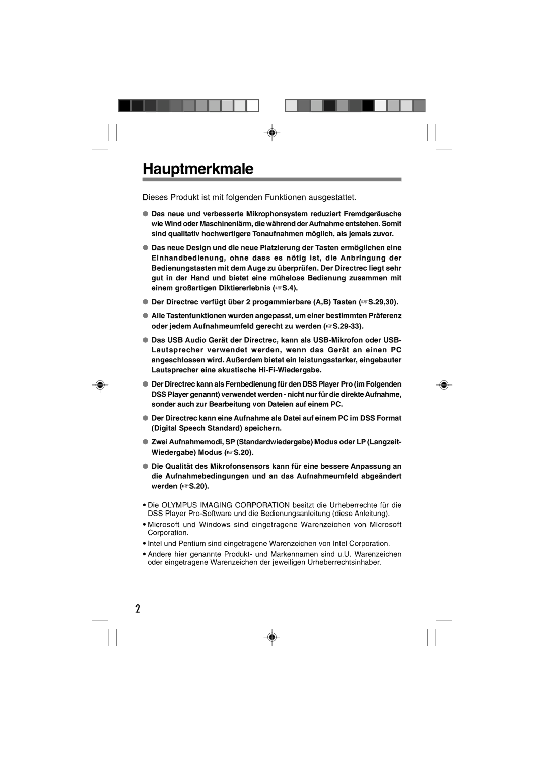 3Com DR-1000 manual Hauptmerkmale, Dieses Produkt ist mit folgenden Funktionen ausgestattet 