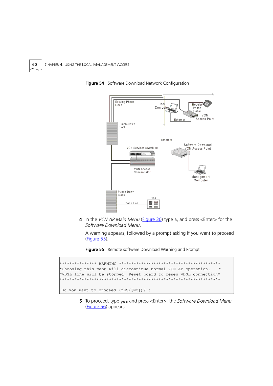 3Com DSA-3CV1001-02 service manual Software Download Network Configuration 