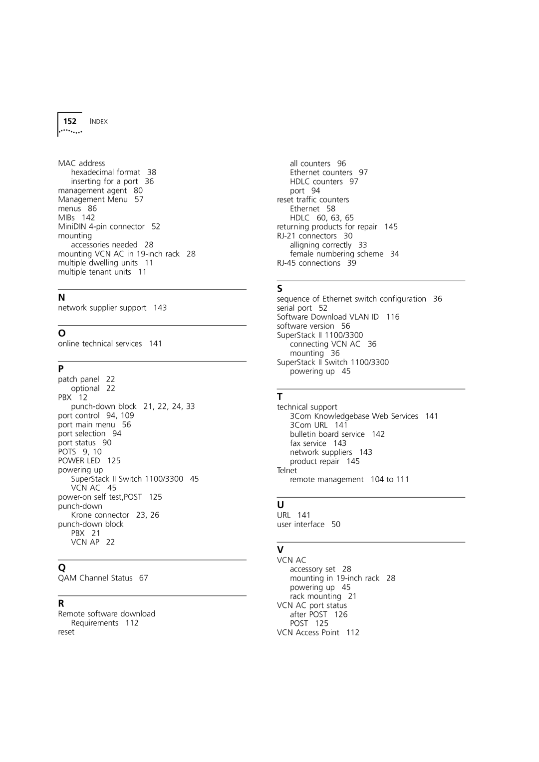 3Com DSA-3CV1100-02 service manual Remote software download Requirements 