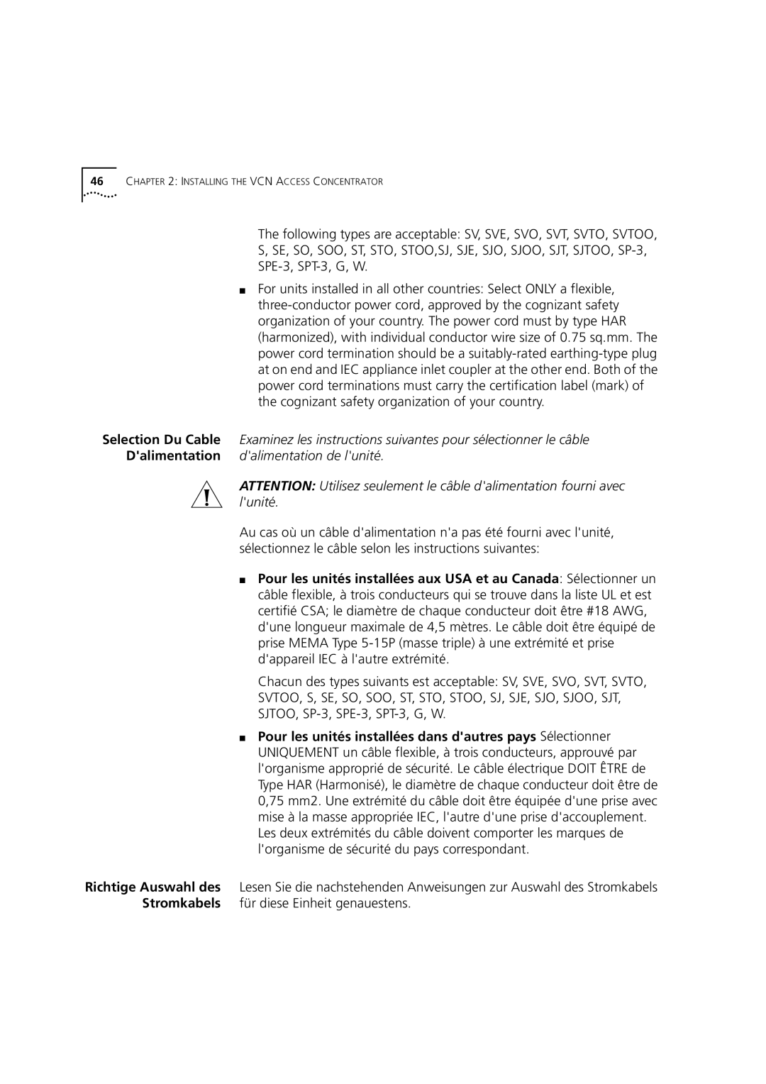 3Com DSA-3CV1100-02 service manual SPE-3, SPT-3, G, W 