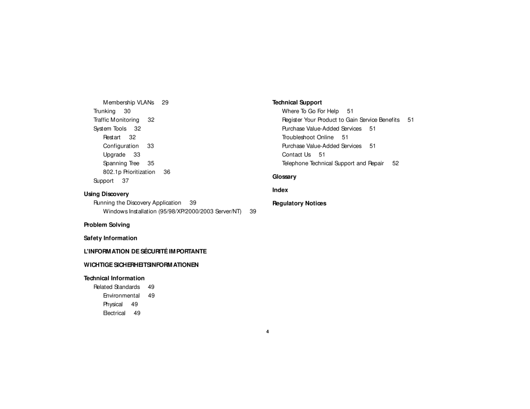 3Com DUA 1648-5AAA02, 2816-SFP Plus (3C16485) manual Technical Support, Using Discovery 