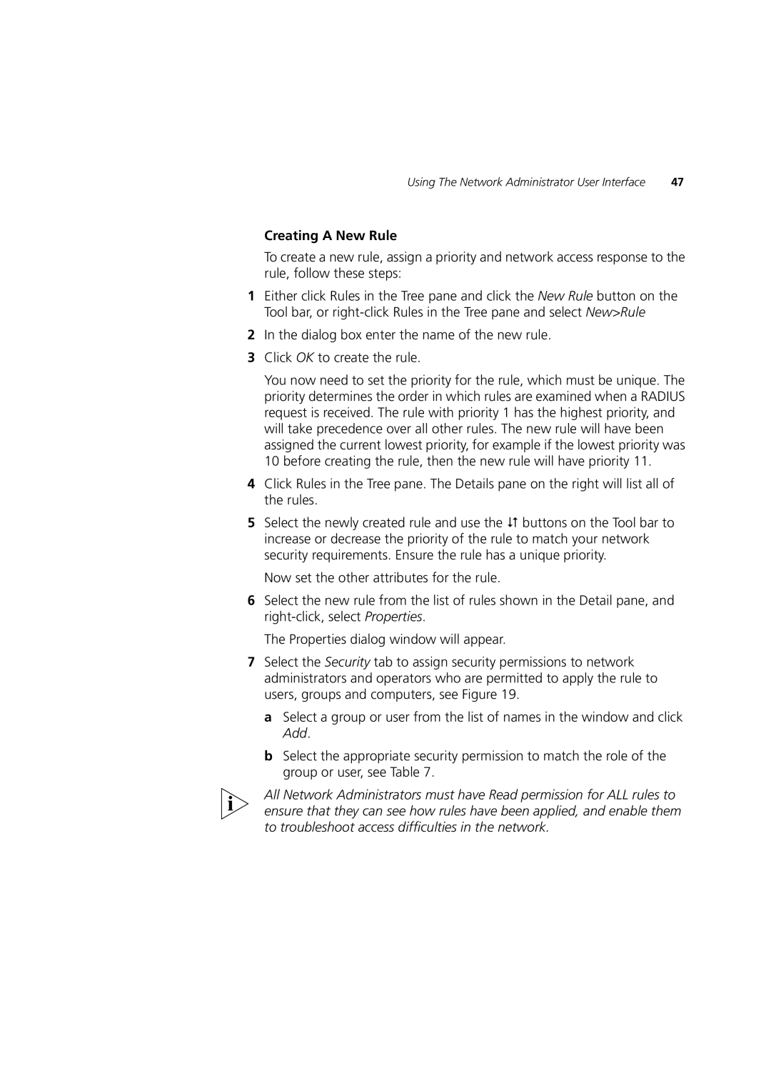 3Com DUA1550-0AAA02 manual Creating a New Rule 