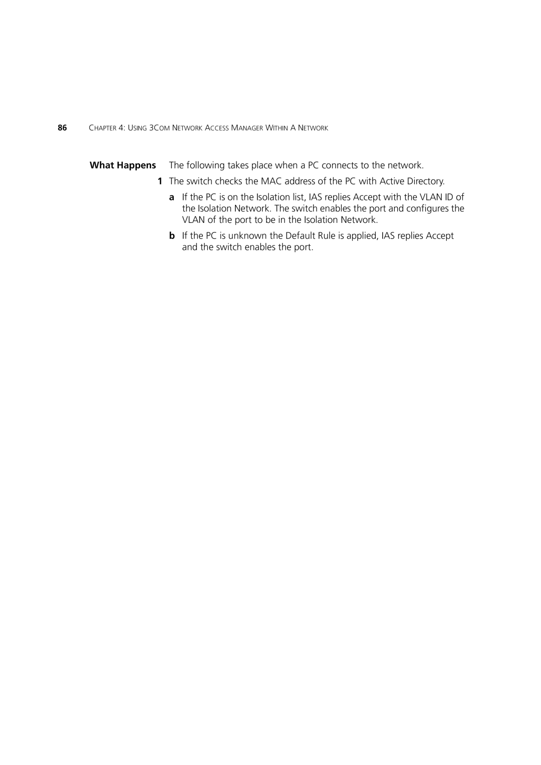 3Com DUA1550-0AAA02 manual Using 3COM Network Access Manager Within a Network 