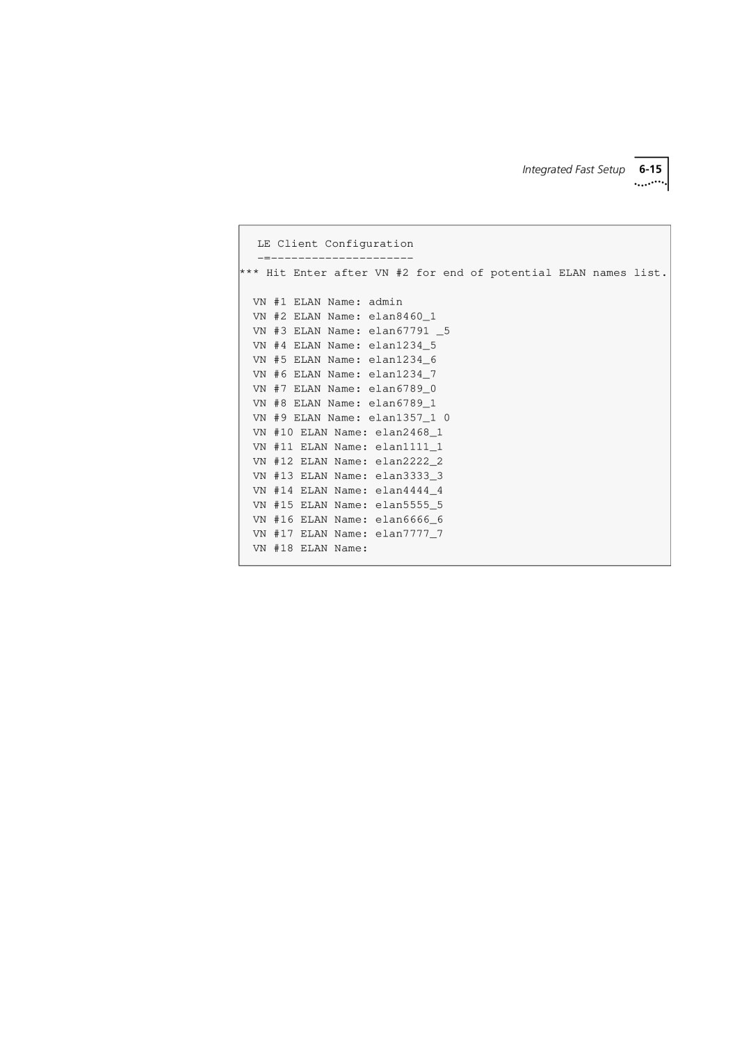 3Com DUA3700-0BAA04 manual Integrated Fast Setup 