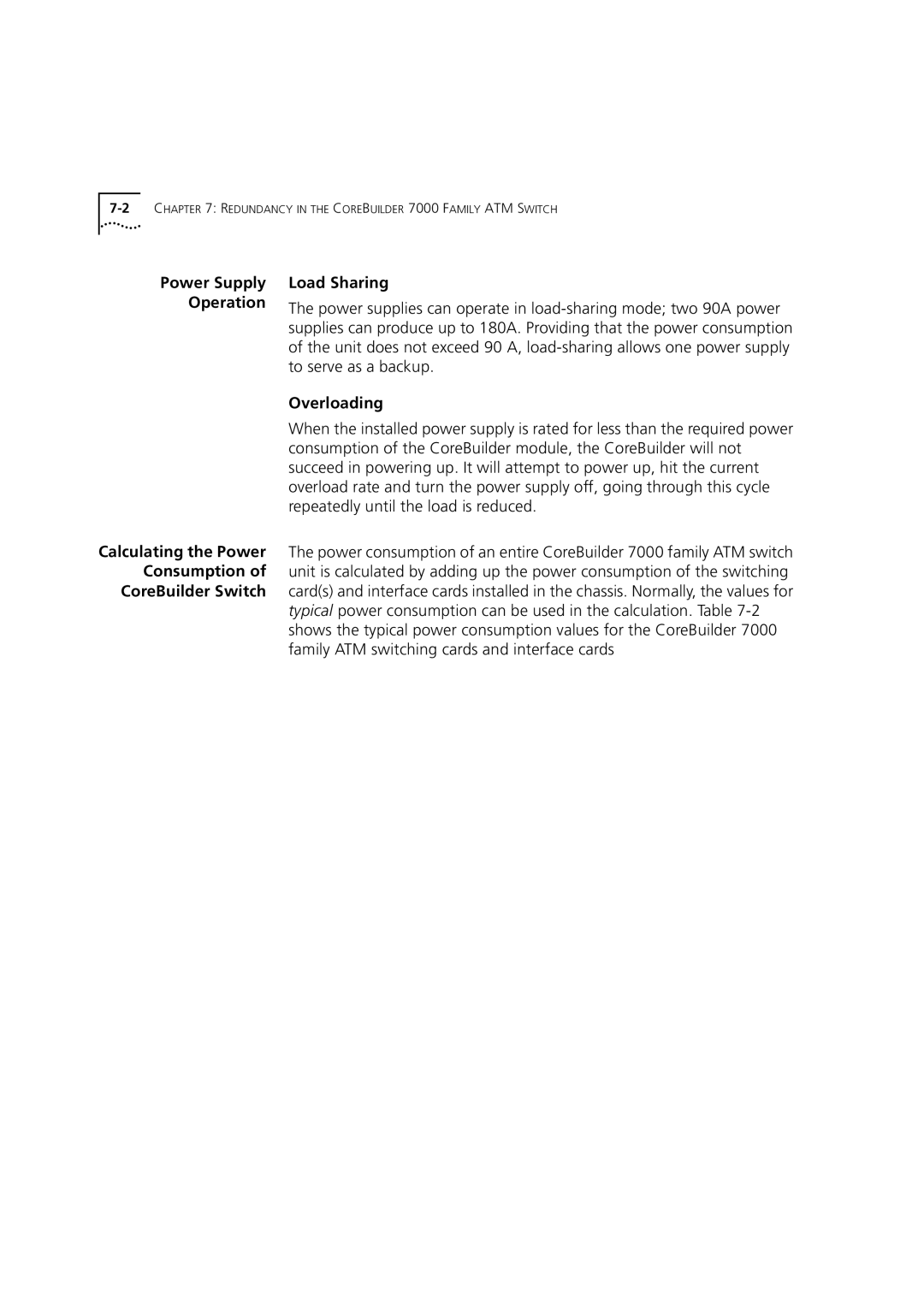 3Com DUA3700-0BAA04 manual Load Sharing, Overloading 