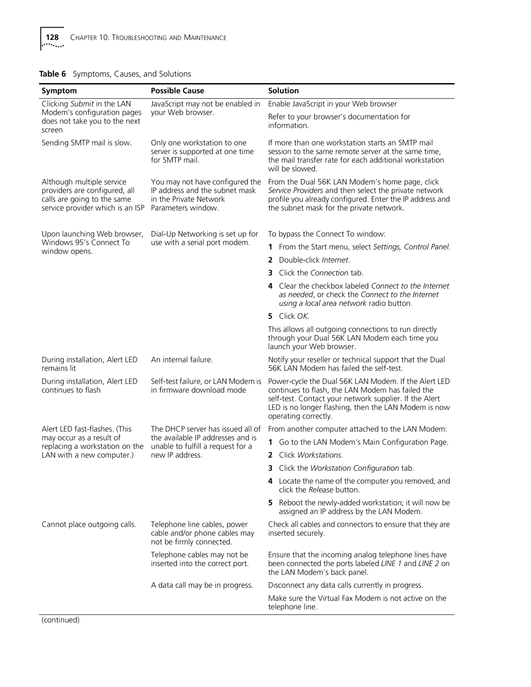 3Com Dual 56K manual Click Workstations Click the Workstation Configuration tab 