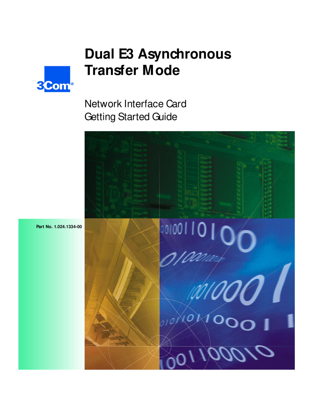 3Com manual Dual E3 Asynchronous Transfer Mode 