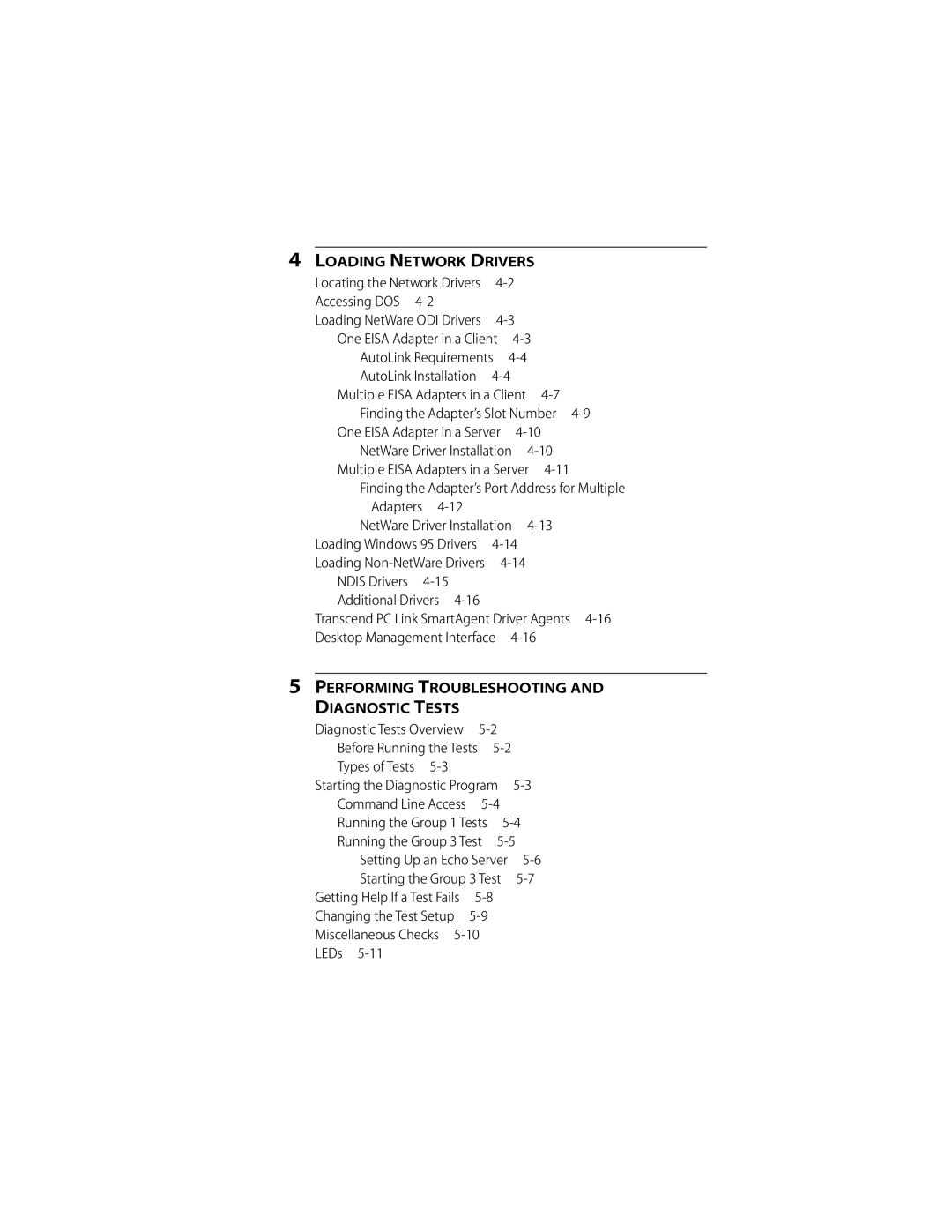 3Com EISA 10/100BASE-T manual Loading Network Drivers 