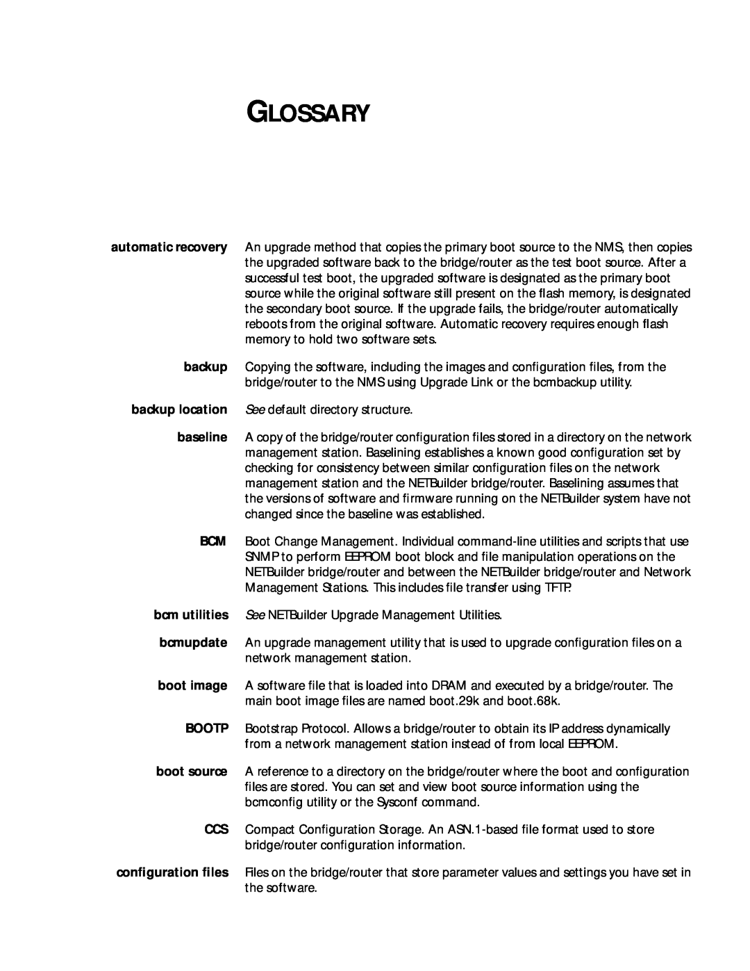 3Com ENTERPRISE OS 11.3 manual Glossary 