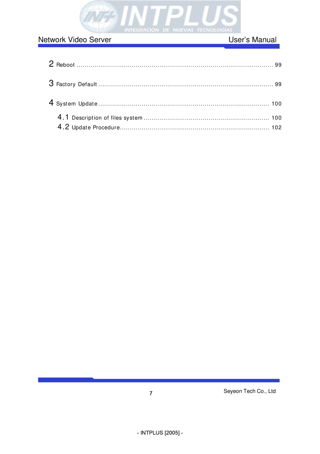 3Com FlexWATCH 3110 user manual 100 