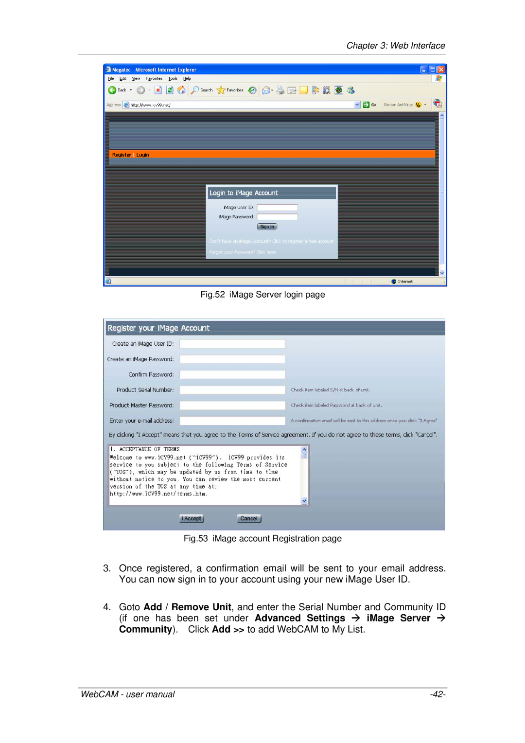 3Com iCV-01a, iCV-08, iCV-03a user manual Community. Click Add to add WebCAM to My List 