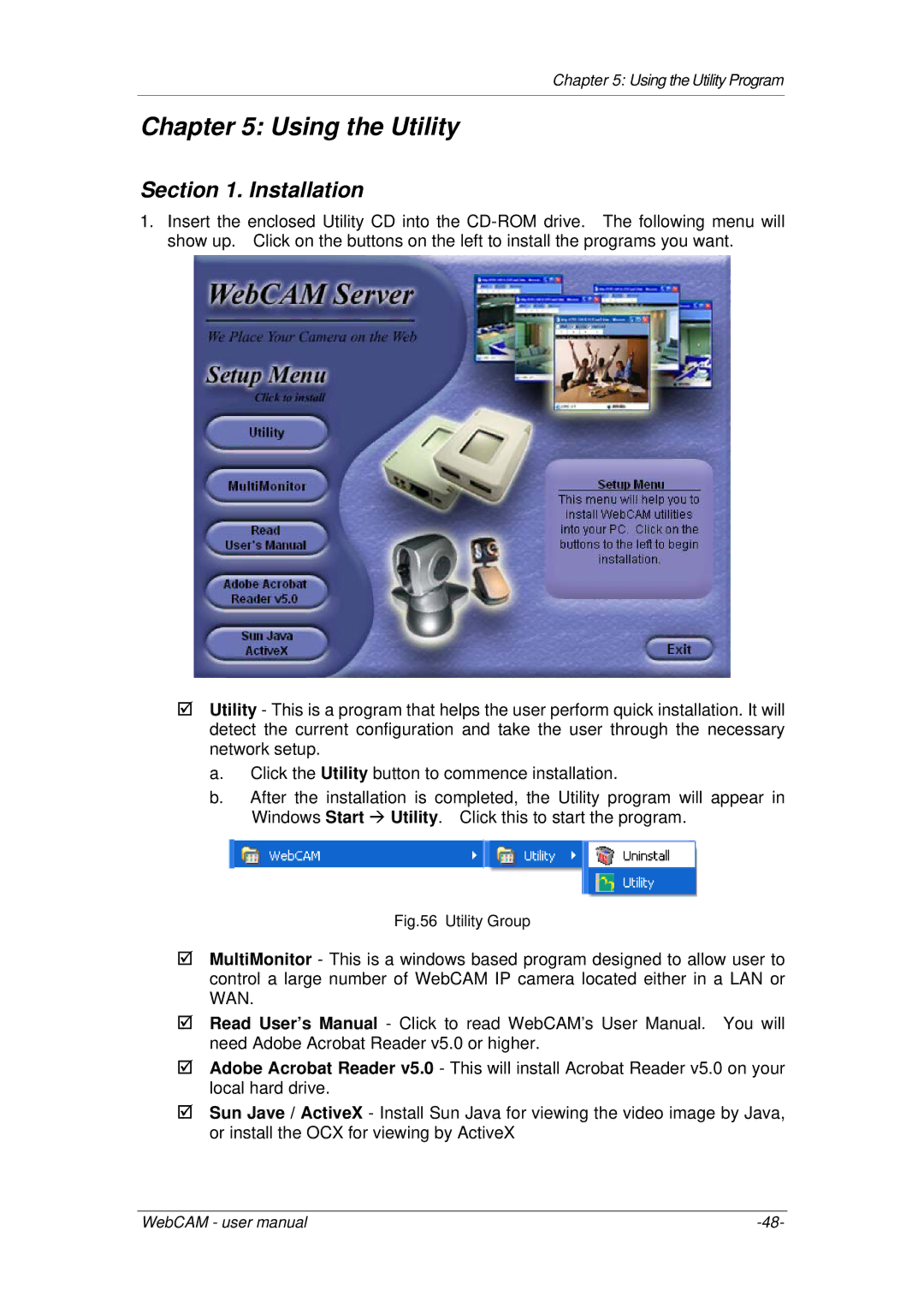 3Com iCV-01a, iCV-08, iCV-03a user manual Using the Utility, Installation 