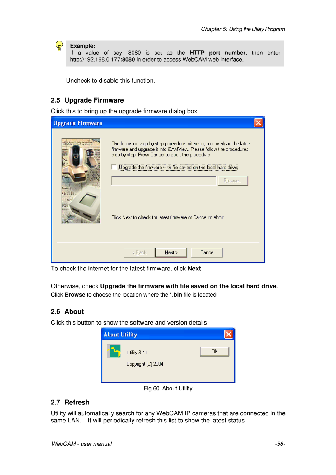 3Com iCV-08, iCV-01a, iCV-03a user manual Upgrade Firmware, Refresh 