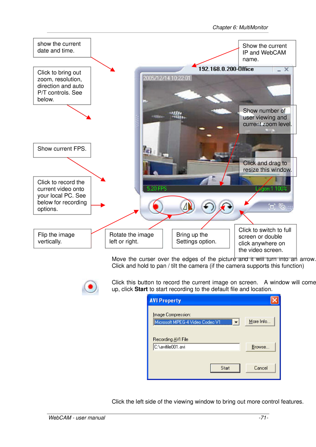 3Com iCV-03a, iCV-01a, iCV-08 user manual MultiMonitor 